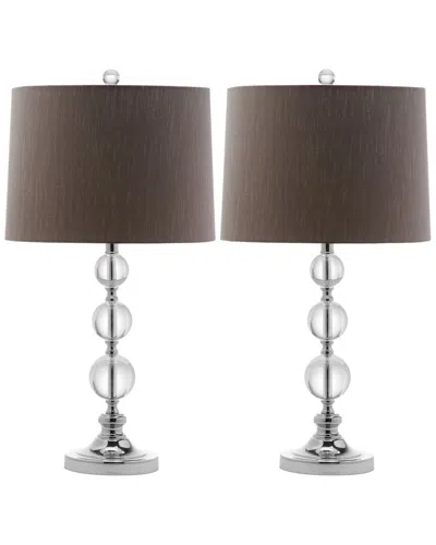 Safavieh Keeva 26in Crystal Ball Lamp
