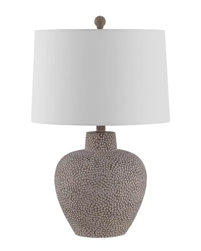 Safavieh Kei 24in Table Lamp In White