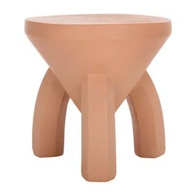 Safavieh Keilani Accent Table In Orange