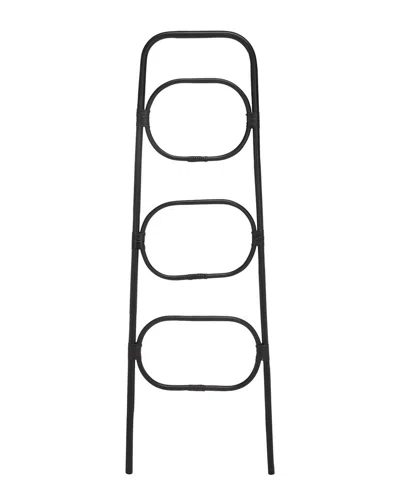 Safavieh Keita 3-tier Towel Hanger In Black
