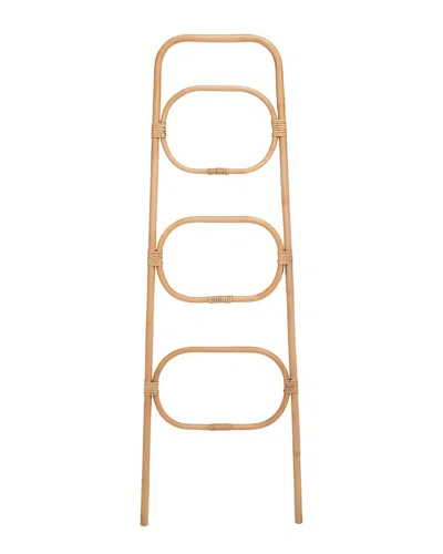 Safavieh Keita 3-tier Towel Hanger In Brown