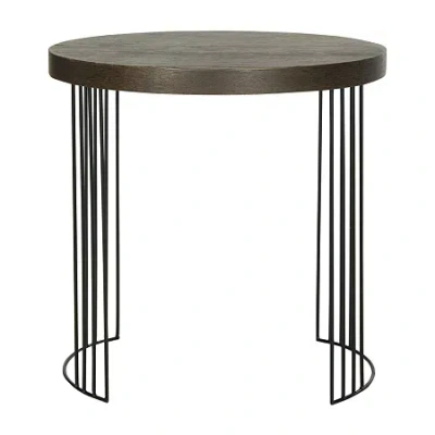 Safavieh Kelly Mid Centry Modern Side Table In Brown