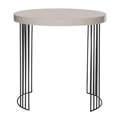 Safavieh Kelly Mid Centry Modern Side Table In Gray