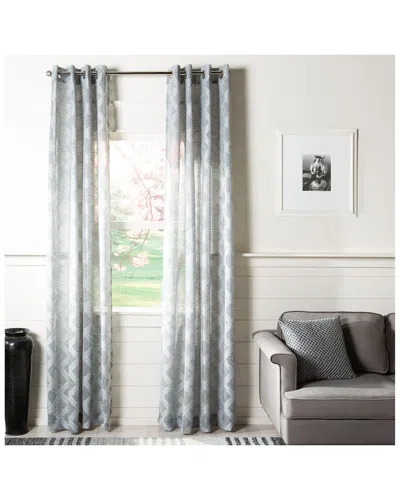 Safavieh Kenji 52x84 Window Panel In Charcoal