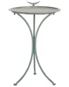 Safavieh Kensi Bird Bath In Green