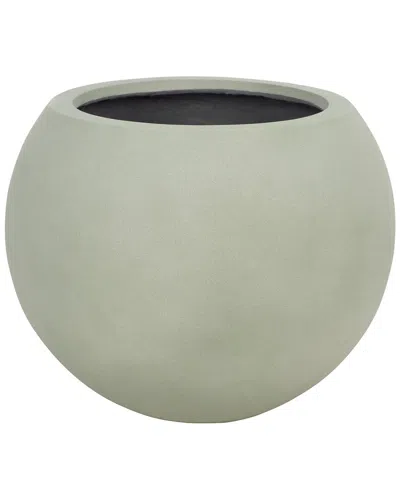 Safavieh Kenslia Large Planter Pot In Green