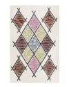 Safavieh Kenya Hand Knotted Wool-blend Rug In Ivory