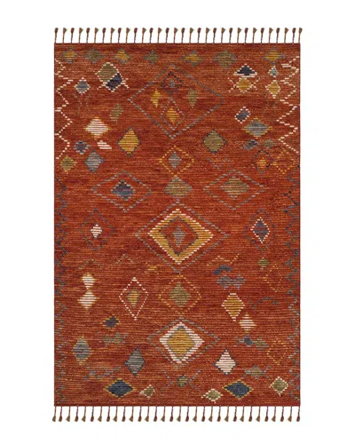 Safavieh Kenya Hand Knotted Wool-blend Rug In Red