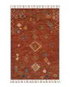 Safavieh Kenya Hand Knotted Wool-blend Rug In Red