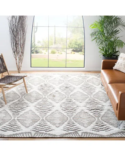 Safavieh Kenya Hand Knotted Wool Rug In Gray