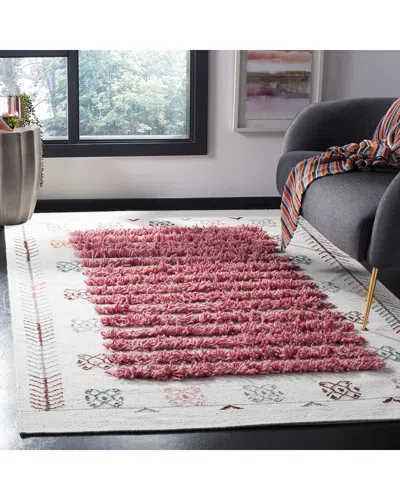 Safavieh Kenya Hand Knotted Wool-blend Rug In Multi