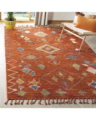 Safavieh Kenya Hand Knotted Wool-blend Rug In Multi
