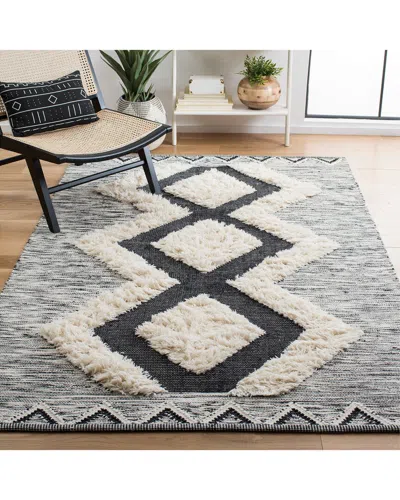 Safavieh Kenya Hand Loomed Wool-blend Rug In Blue