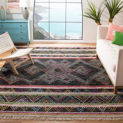 Safavieh Kenya Hand Made Area Rug, Multi Bohemian Style Non-shedding