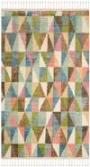 Safavieh Kenya Hand Made Area Rug, Multi Contemporary Style Non-shedding In Multi
