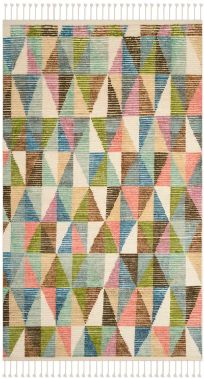 Safavieh Kenya Hand Made Area Rug, Multi Contemporary Style Non-shedding