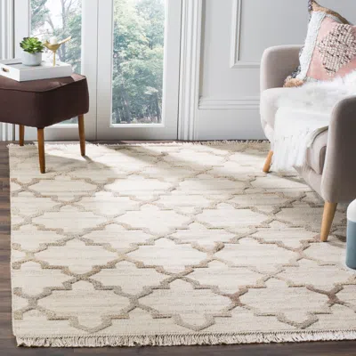 Safavieh Kenya Hand Made Area Rug, Natural Transitional Style Non-shedding In Neutral