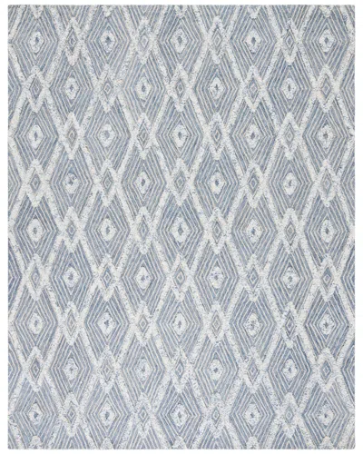 Safavieh Kenya Hand Tufted Wool-blend Rug In Blue
