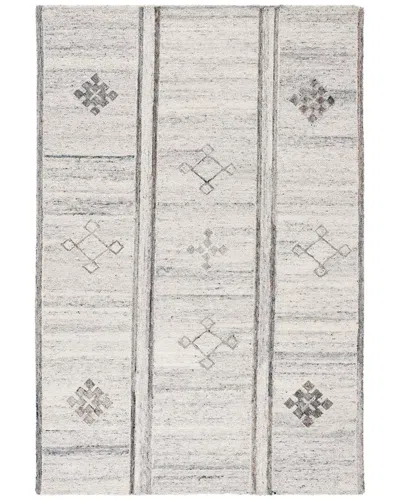 Safavieh Kenya Hand Tufted Wool-blend Rug In Brown