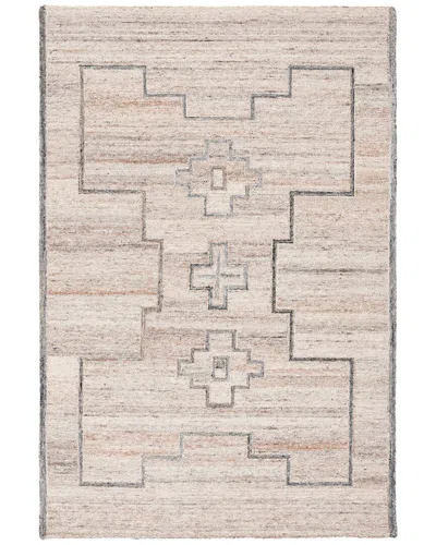 Safavieh Kenya Hand Tufted Wool-blend Rug In Brown