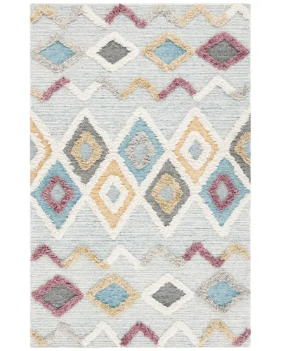 Safavieh Kenya Hand Tufted Wool Rug In Grey