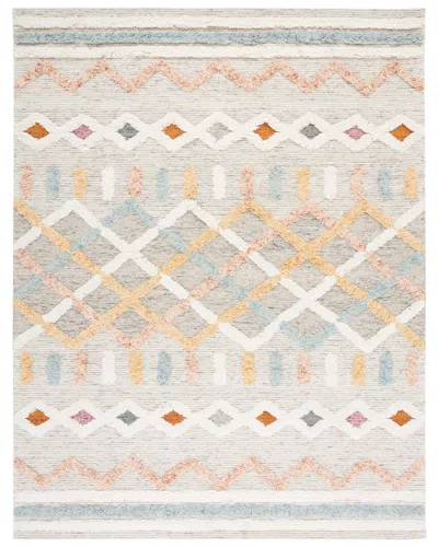 Safavieh Kenya Hand Tufted Wool Rug In Ivory