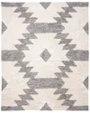 Safavieh Kenya Hand Woven Wool-blend Rug In Black