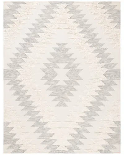 SAFAVIEH SAFAVIEH KENYA HAND WOVEN WOOL-BLEND RUG