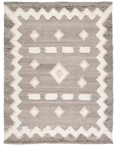 Safavieh Kenya Hand Woven Wool Rug In Grey