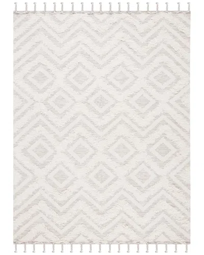 Safavieh Kenya Hand Woven Wool Rug In Ivory