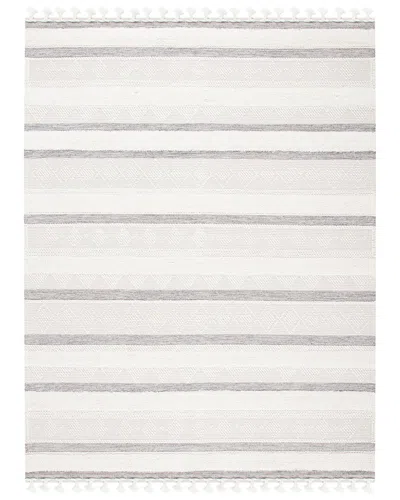 Safavieh Kenya Hand Woven Wool Rug In Ivory