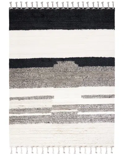 Safavieh Kenya Hand Woven Wool Rug In Ivory