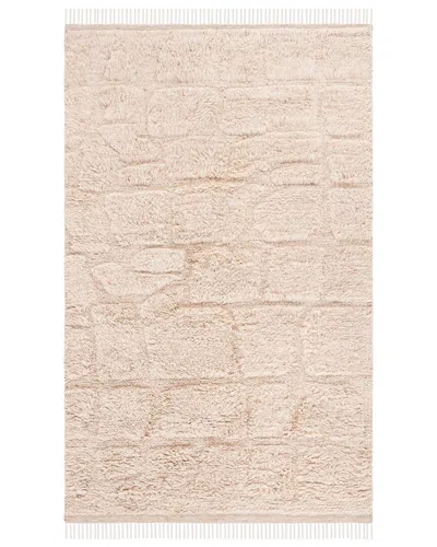 Safavieh Kenya Handwoven Wool-blend Rug In Beige