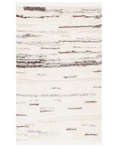 Safavieh Kenya Handwoven Wool-blend Rug In Grey