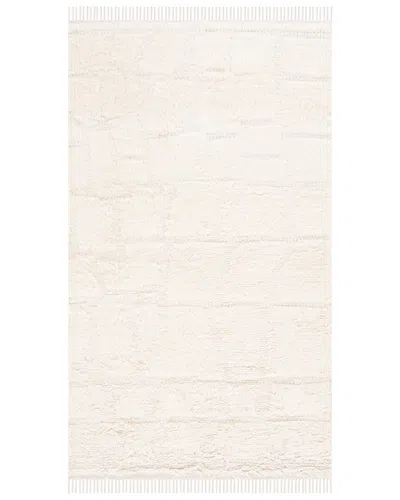 Safavieh Kenya Handwoven Wool-blend Rug In Ivory
