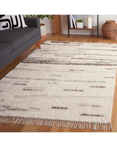 Safavieh Kenya Handwoven Wool-blend Rug In Neutral