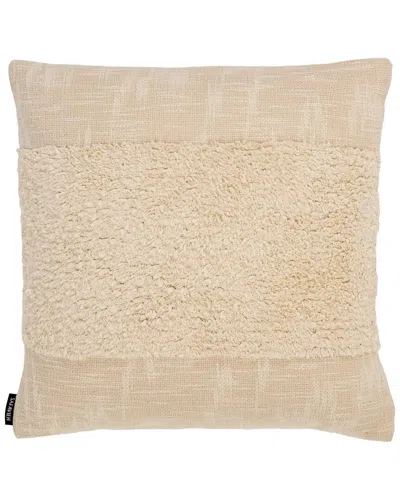 Safavieh Kenz 18x18 Cotton Pillow In Neutral