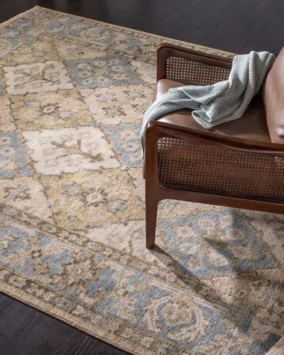 Safavieh Kettering Hand-knotted Rug, 8' X 10' In Beige/light Blue