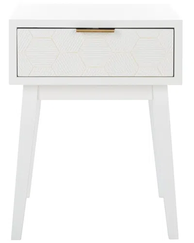 Safavieh Keya 1-drawer Accent Table In White