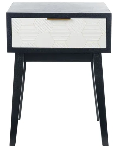 Safavieh Keya 1-drawer Accent Table In Black