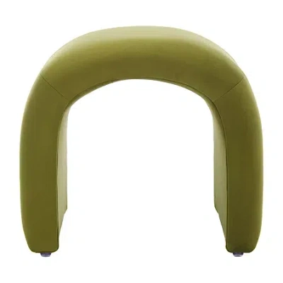 Safavieh Kibo Cushioned Ottoman In Green