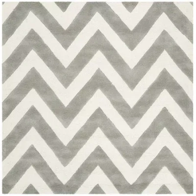 Safavieh Kids Collection Deborah Geometric Square Area Rug In Gray