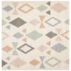 Safavieh Kids Collection Myron Geometric Square Area Rug In Multi