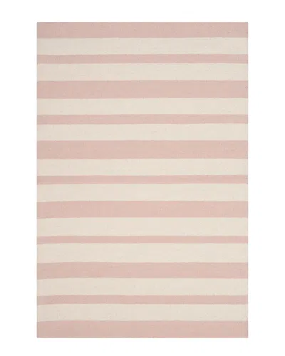 Safavieh Kids Stripe Hand-tufted Rug In Pink