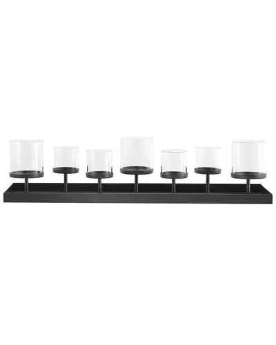 Safavieh Kiki Candle Holder Centerpiece In Black