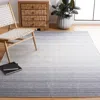 Safavieh Kilim Flat Weave Area Rug, Dark Grey / Ivory Contemporary Style Easy Care In Gray