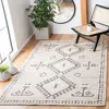 Safavieh Kilim Flat Weave Area Rug, Grey / Black Bohemian Style Easy Care In Neutral