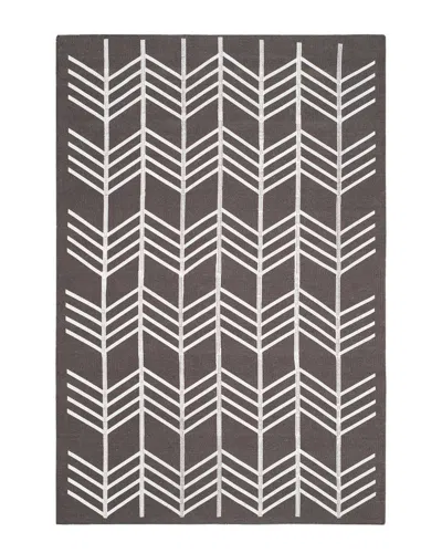 Safavieh Kilim Flat-weave Rug In Gray