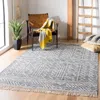 Safavieh Kilim Hand Made Area Rug, Black / Ivory Bohemian Style Non-shedding In Blue
