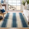 Safavieh Kilim Hand Made Area Rug, Blue / Ivory Contemporary Style Non-shedding In Blue